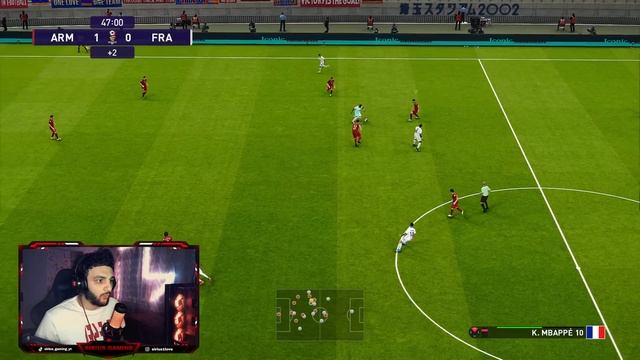 1/2 ⚽️? Հայաստանի Ֆուտբոլի Հակառակ կողմը ?? Vs France ??