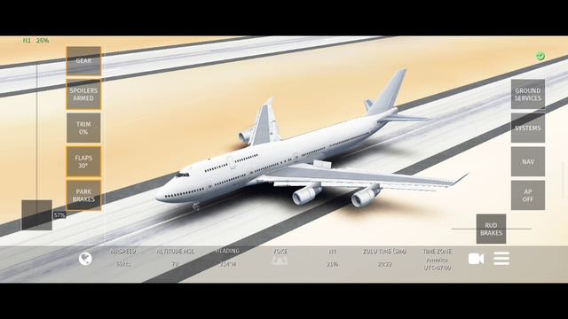 аварийная посадка boeing 747-400
на шоссе