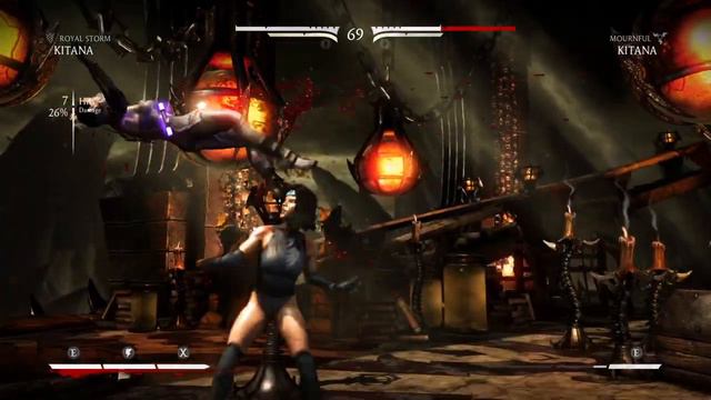 Mortal Kombat X MK2 Jade secret fight with Kitana