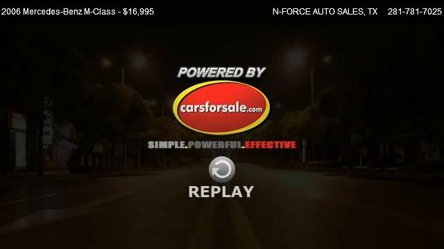 2006 Mercedes-Benz M-Class ML350 - For Sale In Houston, TX 77090