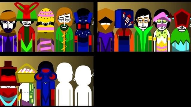 Incredibox Scratch  Rubberbox V5 - The Holidays Part 1  All Sounds Together