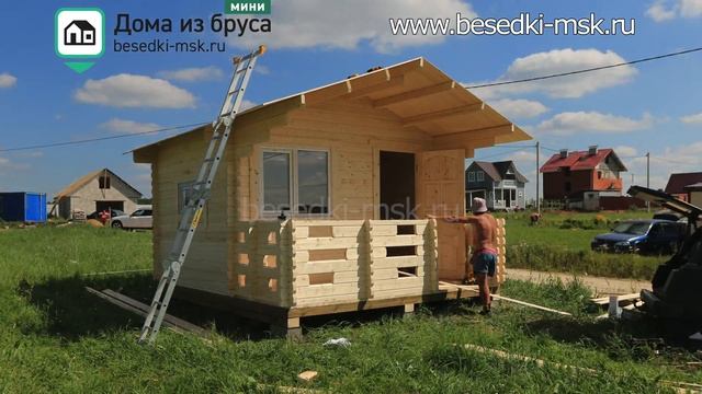 Сборка дома "Елочка" за 1 день!. Можайский район МО[Ю57]