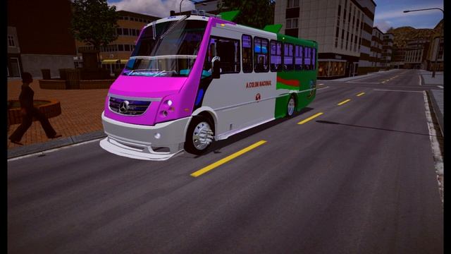 PROTON BUS SIMULATOR MOD ZAFIRO MERCEDES BENZ G1 TUNING SKIN TOLUCA