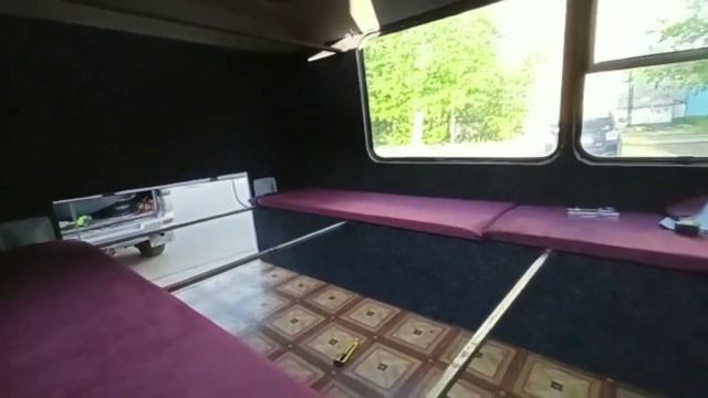 УАЗ Кубанец. Автодом. Спальные места готовы.