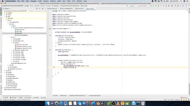 Communications between fragments using ViewModel - Android Developer Blog