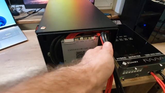 Сталевий корпус для LiFePo4 акумулятора. Поточна конфігурація 230Ah 25.6V