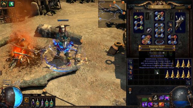 Path of Exile Crafting Guide - How to craft gear for ED build Part 4 - BEST AMULETS