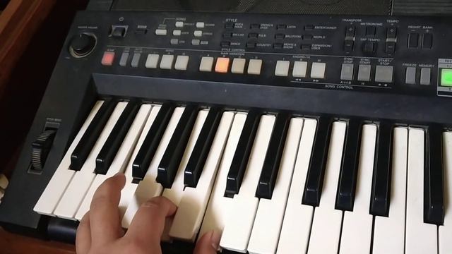 Testing music Keyboard Yamaha psr-S650