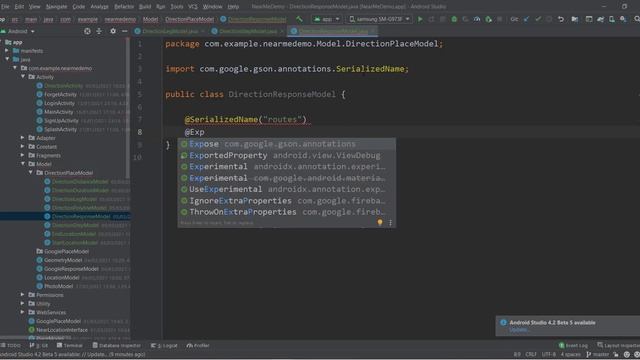 Near Me| Get Direction, Time, Distance also Draw Route & Step Using Direction API in JAVA Part (17