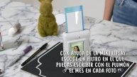 Arma tu calendario con la Instax Mini Liplay