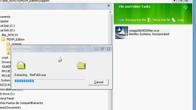 Instalando o MicroStation V8 XM Edition