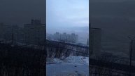 Мурманск. Пасха. Снегопад.