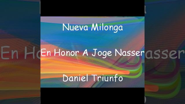 Nueva Milonga 5