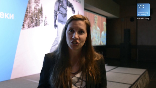Story Tweedie-Yates for students of Cisco Network Academy