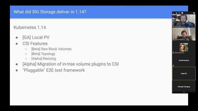 Kubernetes Community Meeting 20190502