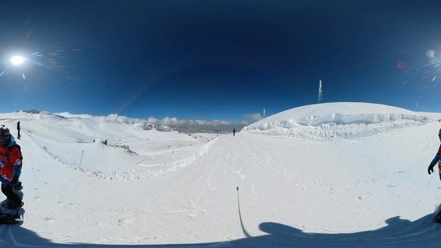 Virtual Reality Snowboarding in Uludağ - 5K 360 VR Video