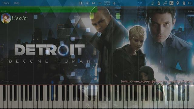 Detroit: Become Human OST Piano - Kara Main Theme