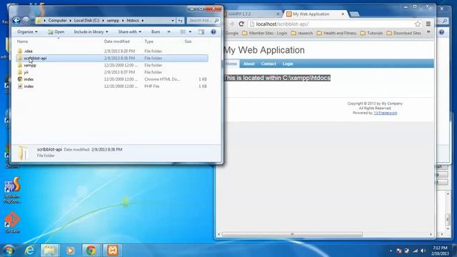 How to change Xampp Serving Directory