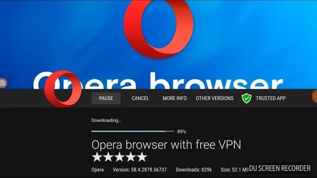 how to install opera browser in android tv