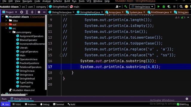 Strings Methods in Java ( Urdu/Hindi)
