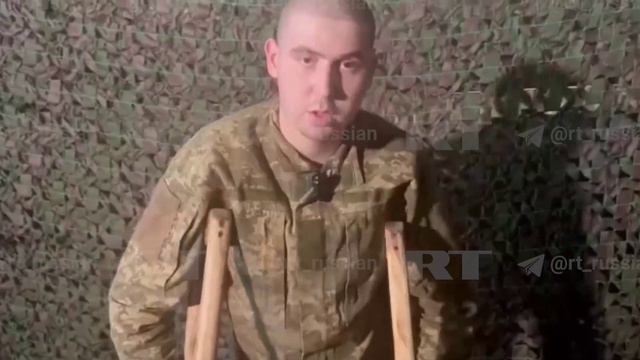 ‼️🇷🇺💥Бойцы группировки "Север" взяли в плен боевика спецбатальона "Братство" ГУР Украины !!!