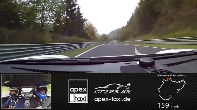 Porsche GT2 RS MR Nurburgring Lap With Tim Morley (Ring Taxi )
