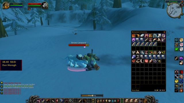 Taming the Beast Snow Leopard WoW Classic Quest