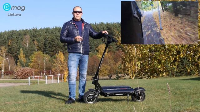 Dualtron Thunder 35Ah, 5,4kW,, 85kmh. 43kg of fun. - Обзор РУ