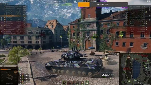 ФАРМ|СМОТР ТАНКА CAERNARVON|ПОПЫТКА В 3000К+ DMG