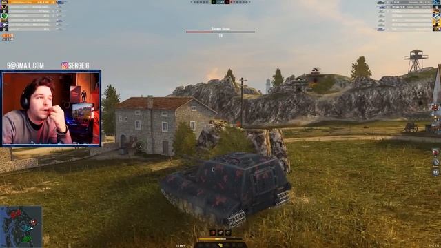 WoT Blitz - Бывший РАК учится играть ● Выкатил ЯГУ Е100 в рейтинг ● Реализация фугасов(WoTB)