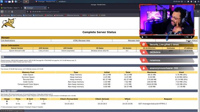Hack the Box Walkthrough Jerry | Hacking Apache Tomcat, War Files, JSP