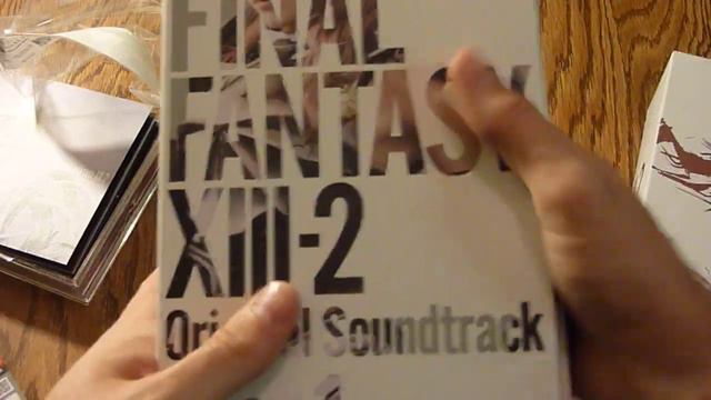 OSVchannel: Final Fantasy XIII-2 Regular Vs. Limited Soundtrack Unboxing Video