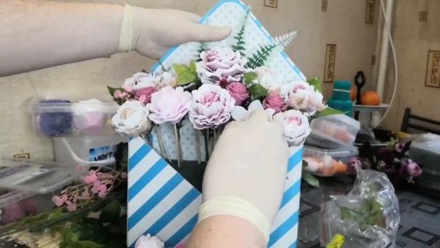 Собираем букет из форм Emerald_molds ч2