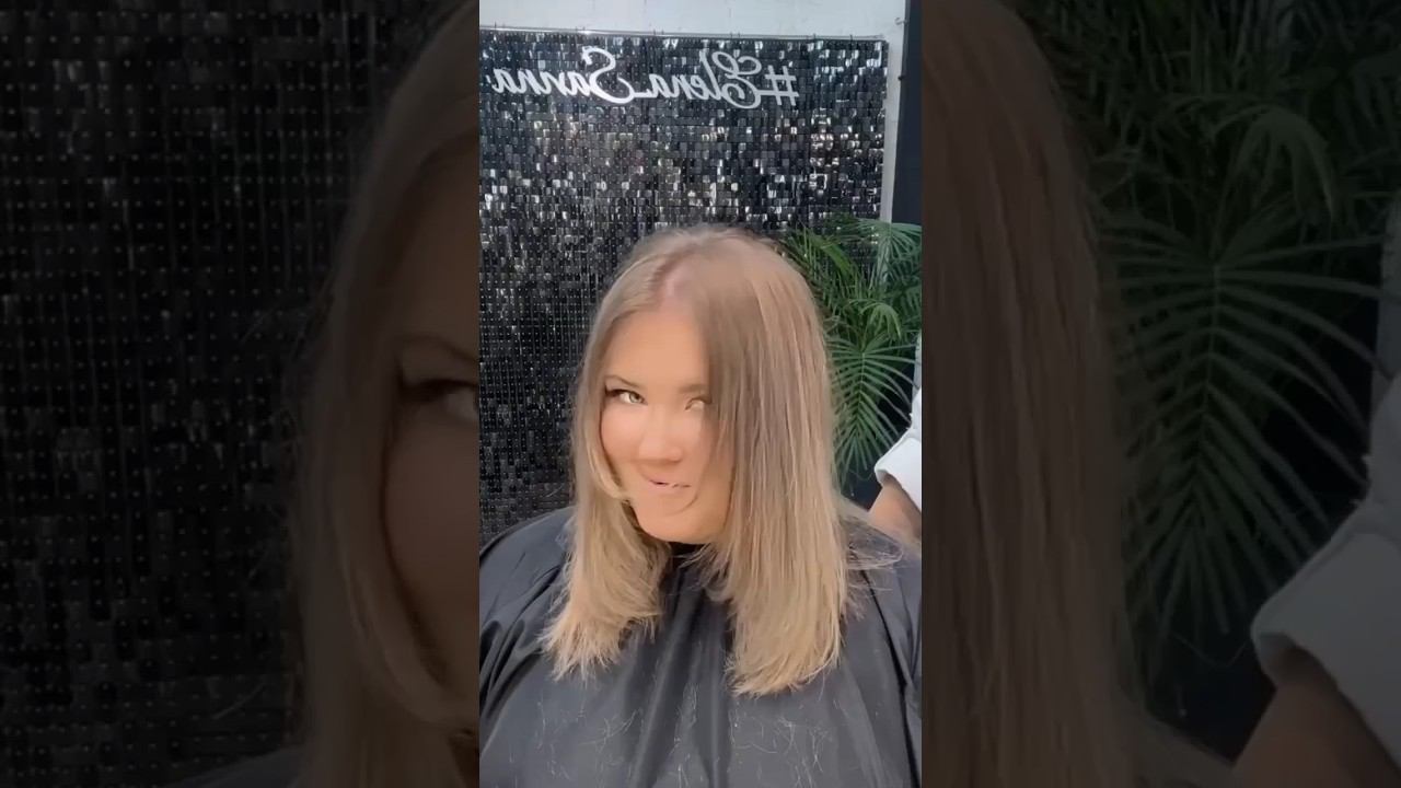 Стрижка Лесенка для полных женщин 2023-2024/Haircut Ladder for overweight women 2023-2024