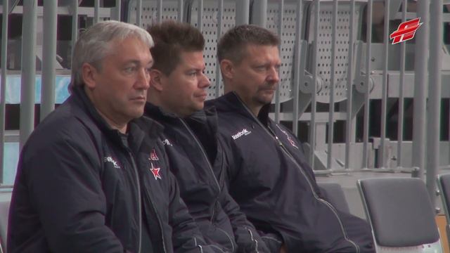 Раскатка "Авангарда" перед матчем со СКА 6 сентября 2013