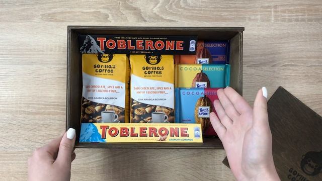 Подарочный набор Gorilla's coffee №2 BIG: "Кофе и шоколад"