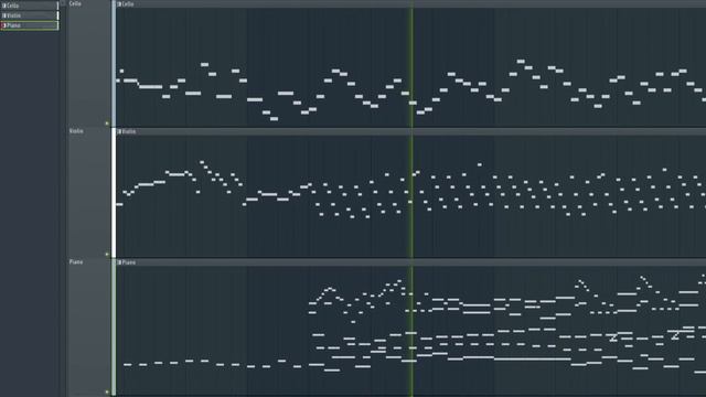 why is writing music is so hard? my first attempt at writing a trio in FL studio.