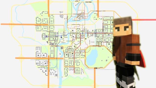 Строим город в MINECRAFT #29   -   НКАД