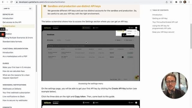 The API Business Review - Defacto