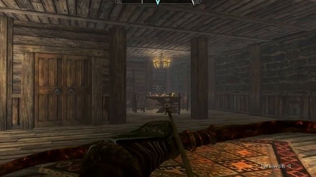The Elder Scrolls V: Skyrim "Thief - Assassin" AMD Radeon HD 6670 gameplay