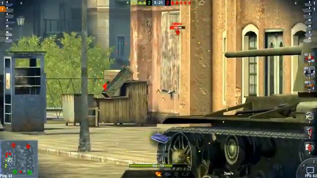 Пробный стрим Word of Tanks blitz - И сразу мастер