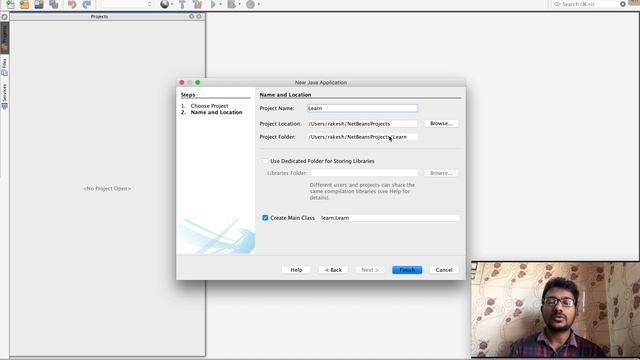 How to create a project in NetBeans? in Tamil | ஜாவா (Java in Tamil)