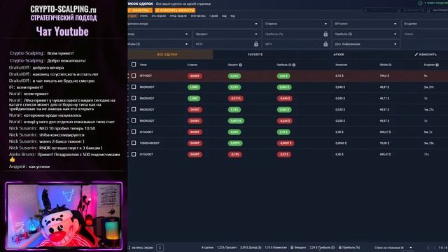 Стратегический подход #29. Скальпинг криптовалюты. Онлайн торговля