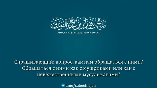 шейх Салих аль Фавзан - Положение суфиев Кавказа.mkv