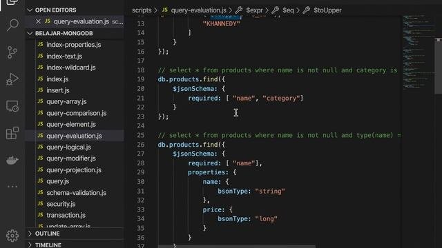 Belajar MongoDB - 13 Evaluation Query Operator