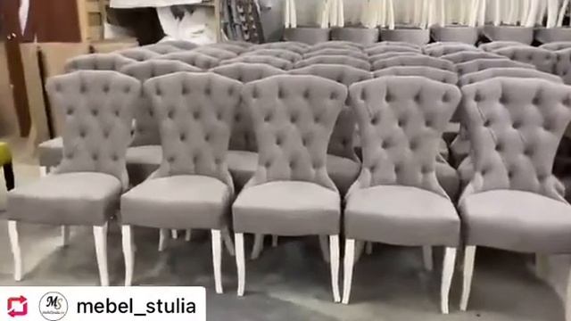 Изготовленные нами мягкие стулья