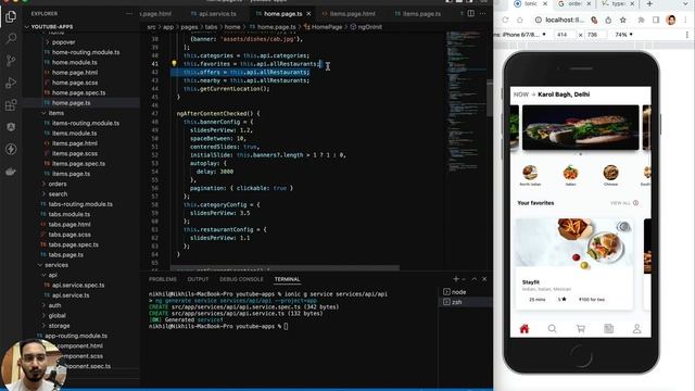 Ionic 6 Uber Eats App - Episode 11 - Design Restaurant Menu Screen