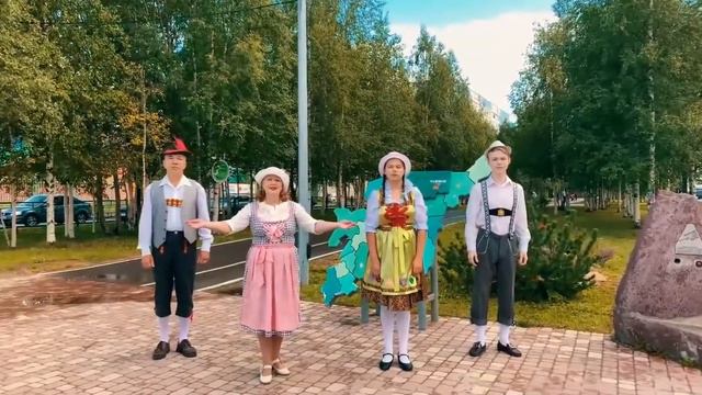 «100 пожеланий Республике Коми», поздравление от национальных объединений города Усинска и творческ