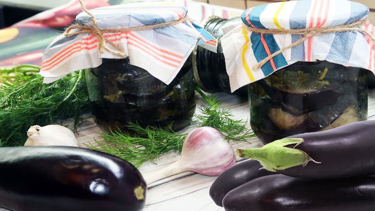 Баклажаны жареные с чесноком и зеленью на зиму. Рецепт баклажанов с чесноком на зиму