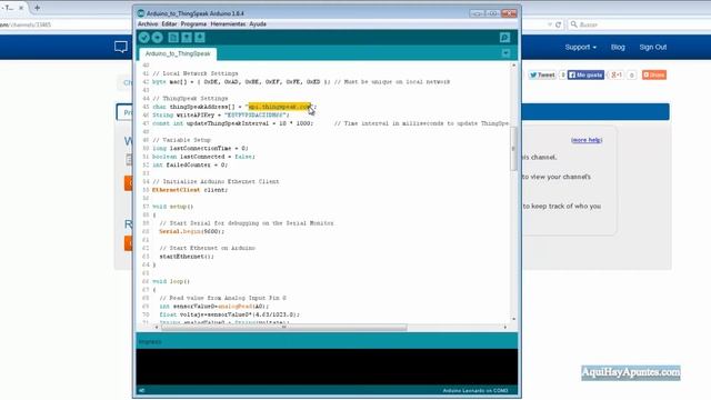 Arduino & "the internet of your thing"